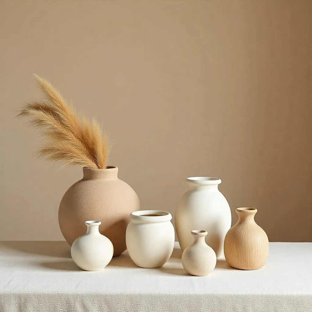 Handgjorda produkter på träbord