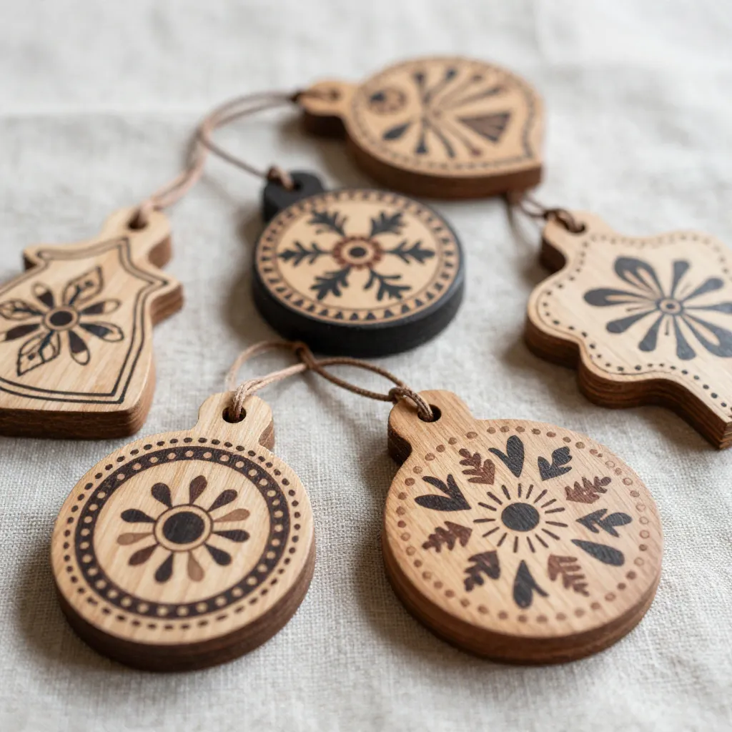 Handgjorda produkter i vacker förpackning